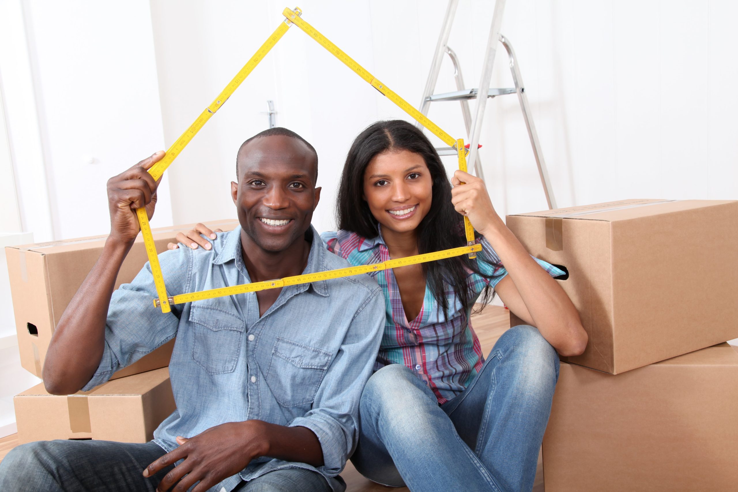 Young Couple Smiling